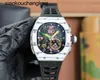 RichasMiers Horloge Ys Top Clone Factory Horloge Koolstofvezel Automatisch Horloge heren rm6201X S2Vf54DH