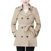 Damen-Grabenmäntel, Damenmantel, koreanische Version, modisch, Frühling, Herbst, Freizeit, vielseitig, Temperament, Windjacke, Outcoat weiblich