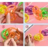 20/30pcs New Luminous Hand Pull Luminous Flashing Rope Flywheel Toy Led Light Toy Novelty Children Flywheel Flash Gyro Gift Toys