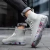 Rain Boots Men Rain Boots Fashion Trendy Nude Boots Anti-skid Work Chef Shoes Durable Waterproof Rubber Fishing Shoes Male Sneakers 230927