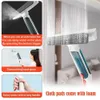 Other Housekeeping Organization Window Cleaning Brush Glass Wiper for Bathroom Mirror Long Handle Cleaner with Water Collection Home Tools 230926