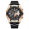 Leisure Sport Lichtgevende Pointer Rvs Heren Horloge Quartz Horloges Kalender Smart Horloges VAVAVoom Brand2718