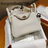 Designer Bag Womens Handbags Mini TC Cowhide Leather One Shoulder Straddle Doctor 19 Small Girl Have Logo