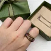 G Designer-Ring für Damen, Top-Qualität, mit Box-Ringen, Ring voller Diamant-Ring, Schmuckring, Blumen-Ausschnitt-Ring, Verlobungsgeschenk