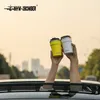 Canecas MHW-3BOMBER 360ml Copos de café portátil caneca de viagem de carro com tampa à prova de vazamento térmico copo de água de parede dupla acessórios para casa 230927