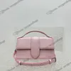 9A Designer Sacs à bandoulière Femmes Bambino Velours Daim Cuir Verni 18 24cm Sacs à main de mode Petit Grand Cuir Geninue Top Qualité Sac à main Bleu Hot Pink