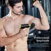 Massageador de corpo inteiro portátil arma de massagem profunda tecido muscular massageador elétrico alívio da dor para corpo pescoço volta relaxamento fitness emagrecimento 230927