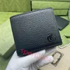 2021 Luxury Design Card Holder Wallets Fashion Simple Coin Purse Holders Retro Cold Wind Mens Small Wallet Portable Clutch Bag and273S