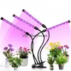 Luzes de crescimento 30-150 LED USB Grow Light Phytolamp para plantas com controle Full Spectrum Fito Lamp Lights Home Flower Seedling Clip Phyto Lamp YQ230926 YQ230926