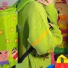 Borse da scuola Kawaii Crayon Shin-Chan Borsa in peluche Cartone animato Zaino carino Borsa a tracolla con cerniera con apertura superiore Anime Peluche per ragazza Regalo di compleanno 230927