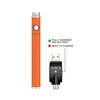 Imini Battery Kit Slim Pen 510 Thread Batteries VV 380mAh Preheat for D8 D9 D10 Oil Carts with USB Charger Black Red White Orange Silver Colors Cartridges Cart Batterry