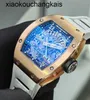 RichasMills Uhr Milles ZF Factory Automatikwerk Tourbillon Richaer Mileres Swiss Herren RM Armbanduhr RM029 Roségold Mode Freizeit Sportmaschinen Wri