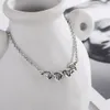 Chaînes Ventfille 925 Sterling Silver DNA Ed Spiral Collier pour femmes Personnalité Cadeaux de fête à la mode Bijoux 2021 Drop290n