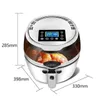 Automatic Stir fry Visible Air fryer Home Intelligent 8L High Capacity Fully Automatic Multifunction Fryer Electric Roast Pot