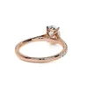 IGI Ovale Witte Lab Grown Diamond 10k Solid Gold Engagement Ring F Kleur VS1 Duidelijkheid Voor Sieraden Maken Lab Gemaakt Diamond Jewel
