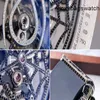 Брендовые часы Richardmill Автоматические механические наручные часы Richardmill RM1901 Natalie Portman Spider Tourbillon Global Limited Edition Platinum Black Gem M HBMX