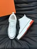 Popüler Moda 23S/S Men Trail Spor Sneaker Ayakkabıları Yüksek Üst Calfskin Süet Keçi Trainers Üst Marka Toptan İndirim Adam Kaykay Yürüyüşü Kutu