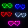 5/15/25/35/45PCS Glow in The Dark Led Bril Party Favor Light Up Neon Gloeiende Bril voor Kinderen Volwassenen Halloween Feestartikelen