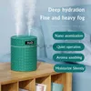 Nawilżacze 600 ml podwójna dysza nawilżacz przenośny olejek USB Aroma olejek eteryczny dyfuzor ciepłe światło dla domowej mgły humidificador yq230927