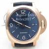 Orologio da uomo VS Quality 44mm RG LE Blu VSF P9010 Orologio con lunetta placcata oro rosa 18 carati Movimento automatico da polso284r