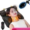 Massage du cou oreillers électrique cou Relaxation tête Massage oreiller dos chauffage pétrissage thérapie infrarouge shiatsu AB oreiller masseur 230927