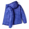 Piumino da uomo Parka da uomo Piumino da anatra per tutte le stagioni Cappotto ultraleggero ripiegabile da uomo Piumino traspirante resistente all'acqua e al vento Maschio YQ230927