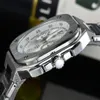 Наручные часы BR Модель Спортивный кварцевый колокольчик Роскошные многофункциональные часы Деловые часы из нержавеющей стали Мужские квадратные наручные часы Ross Gift231h