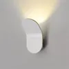 Vägglampa 7w led inomhus sovrum vardagsrum sängen modern hembelysning balkong korridor ljus dekorera sconce