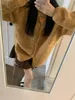 Malhas femininas plamtee amarelo suéteres casacos elegantes oversize moda 2023 ol outono doce chique malha diário senhora do escritório cardigans soltos