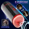 Masturbatoren Automatischer männlicher Masturbator Oralsex Saugen Sexmaschine Penisübung Vibrator Sexspielzeug Männliche Masturbationschale Erwachsene Produkte x0926