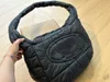 Herbst Winter Neue Designer Einkaufstasche Frauen Hobo Tasche Schulter Taschen Einkaufstaschen Mode Tote Handtasche Schwarz Große Kapazität Baumwolle kleidung