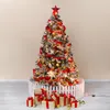 Decorações de Natal Grande Reunindo Conjunto de Árvore Criptografada Ano Presentes Artificiais de Luxo para Crianças Ornamentos Decoração de Casa