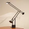 Настольные лампы, итальянская лампа Tizio, лампа Архимеда, принцип дизайна, рычаг для кабинета, спальни, прикроватная тумбочка, креативное освещение Decor212L