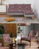 Stuhlhussen Vintage Flower Bohemia Sofa Sitzkissenbezug Schutz Stretch Waschbar Abnehmbare elastische Schonbezüge