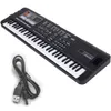 Brinquedos de aprendizagem 61 teclas de início rápido teclado elétrico gravação reprodução piano eletrônico teclado musical para inspirar talentos musicais brinquedos infantis 230926