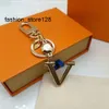 Gold Letter Key Chains Luxury Desginers Keyrings Lovers Bag Accessories Car Key Holder For Men And Women Gift KL15
