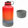 Table Mats 7.5cm Silicone Non Slip Cup Sleeve Stainless Steel Spacepot Base The Win Bag Liquor Gift