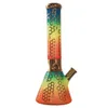 Bong Hookahs Water Pipe Glass SmokingBongsカラフルなガラスパイプカラー13インチ