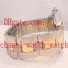 Montres-bracelets pour hommes, grande taille, W62031Y4, mouvement mécanique automatique, deux tons, or jaune 18 carats, acier, Dat235p