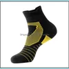 Gaiters Basketball Socks Sweat Wicking Brand Sports Elite Foot Mesh Breathable Towel Bottom Buffer Dam Tide Men S Size Drop Delivery Dhxi7