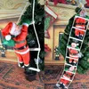 Weihnachtsdekorationen, Kletterseil, Leiter, Weihnachtsmann, Weihnachtsanhänger, Weihnachtsbaum, hängende Puppe, Ornament, Outdoor, Weihnachtsfeier, Heimdekoration, Spielzeug, Geschenk 230927