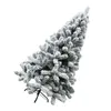 Christmas Decorations Artificial Tree White Home Decor Supply Flocking Classic Xmas Ornament Creative Simulation