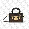 M46755 Petite Malle Capitale Bag Tote Handväska crossbody axelväska kvinnor mode lyx designer messenger väska topp kvalitet handväska snabb leverans