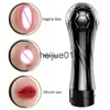 Masturbateurs Vibromasseur Sex Toys pour hommes Pocket Pussy Vagin artificiel Masturbation Bouche Vaginal Anal Sex Machine Masturbateur masculin Sex Shop x0926