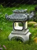 Floor Lamps Solar Courtyard Layout Lamp Small Garden Landscape Antique Outdoor Terrace Lighting