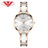 NIBOSI Women Wrist Watch 2022 Ceramic Bracelet Watches Ladies Creative Women's Watch Female Clock Relogio Feminino Montre Fem287o