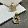 Dangle Earrings Handmade Colorful Beaded Flowers For Women Bohemia Seed Beads Drop Beach Jewelry Accessories