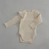 Giyim Setleri Bahar Sonbahar Çocuk Bebek Kız Bebek 2 PCS Giysileri Set Pamuklu Yüzük Uzun Kollu Uzun Kollu Faniller Katı Pantolon Takım Bebek Kızlar 230926