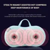 Helkroppsmassager Cervical Massage Pillow Neck axel och rygg multifunktionell plug-in elektrisk massage pad uppvärmning elektrisk nackmassager bil 230927