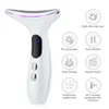 Face Care Devices Neck Face Massage EMS Double Chin Remover V Line Chin Lift Up 3 Colors LED Devices Anti Neck Wrinkle Face Slimmer Chin Reducer 230927